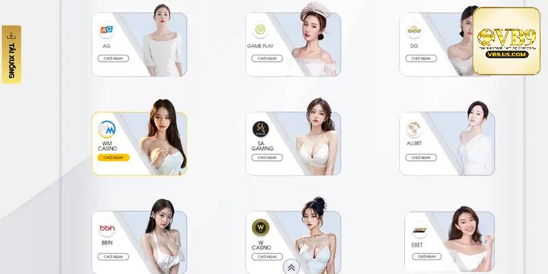 Khám phá sảnh game bài hàng loạt khoản thưởng lớn tại VB9